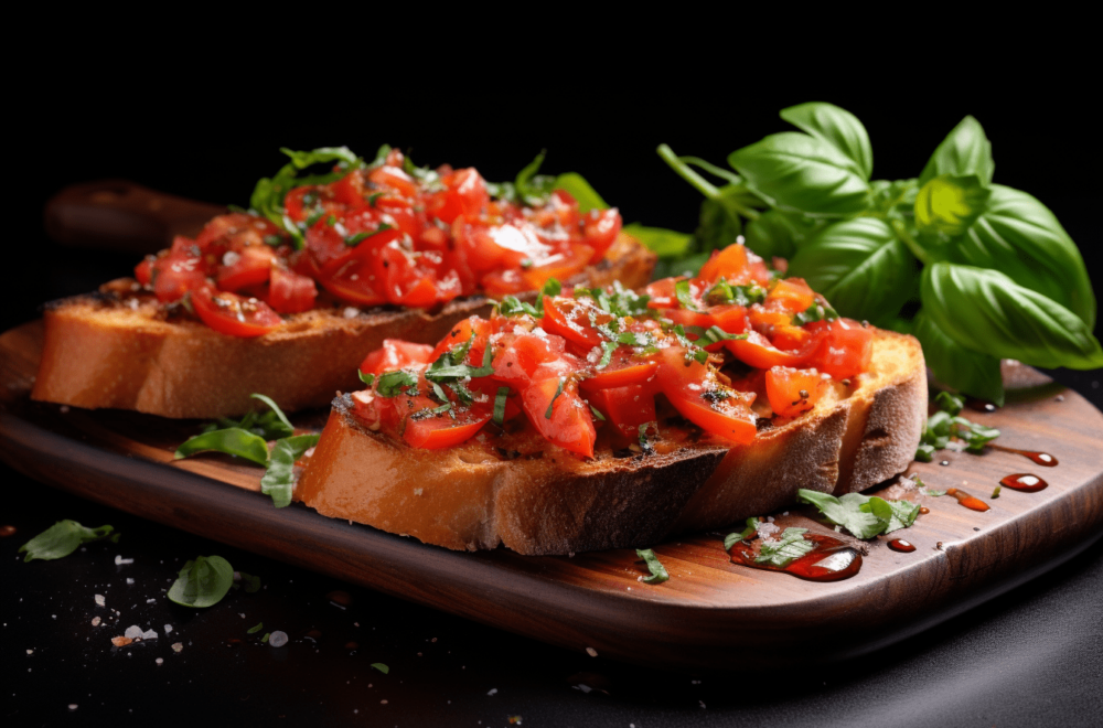 Bruschetta z pomidorami