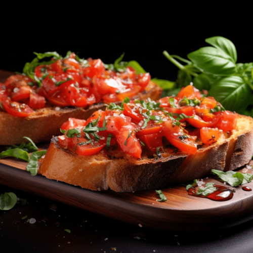 Bruschetta z pomidorami