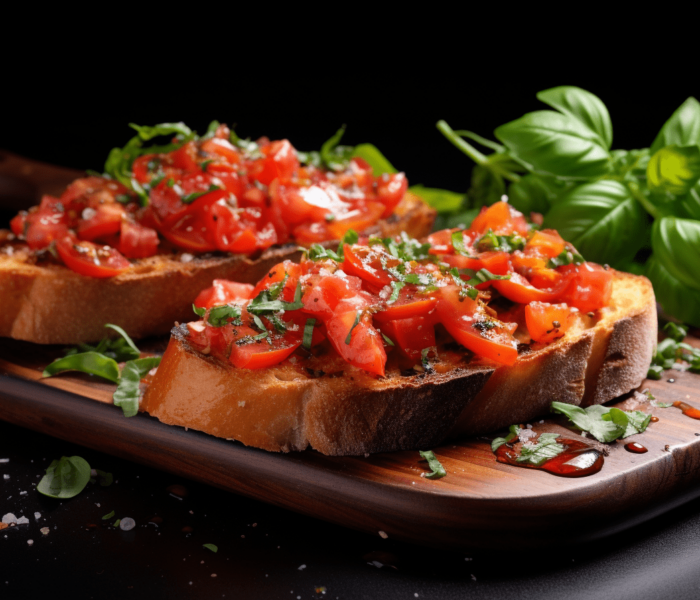 Bruschetta z pomidorami