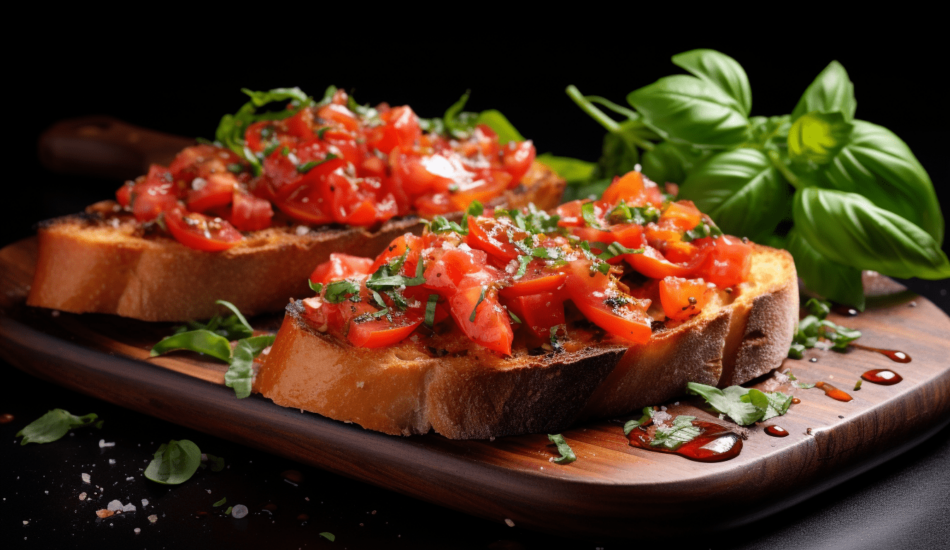 Bruschetta z pomidorami