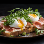 Kanapeczki z pastą jajeczną i szynką