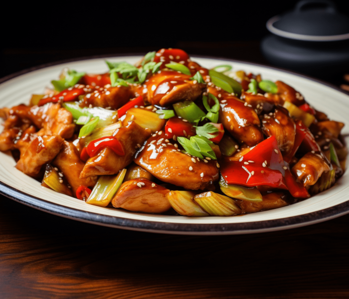 Kurczak z warzywami w sosie Teriyaki