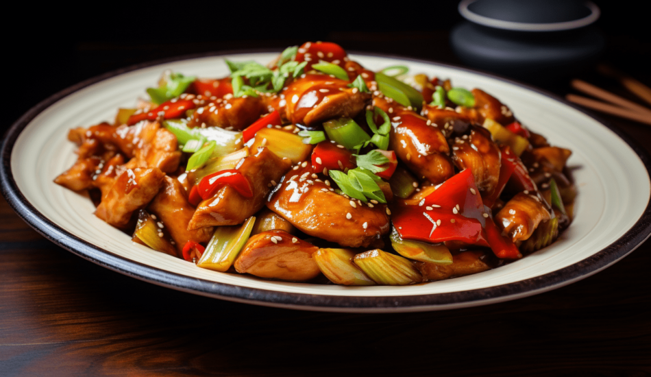 Kurczak z warzywami w sosie Teriyaki