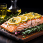 Łosoś w sosie cytrynowym