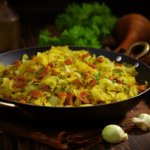 Młoda kapusta zasmażana z boczkiem