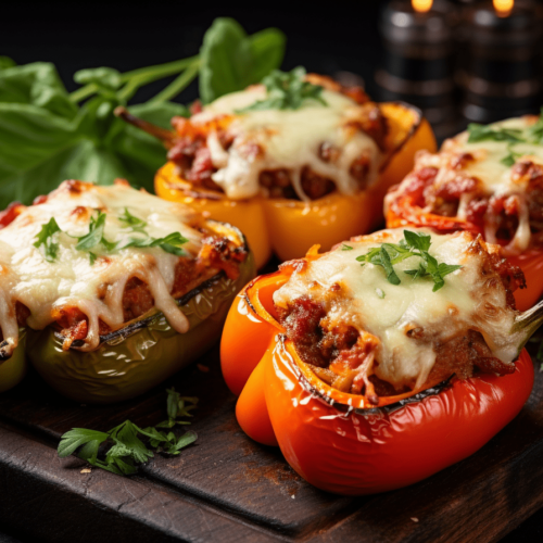 Papryka faszerowana mięsem
