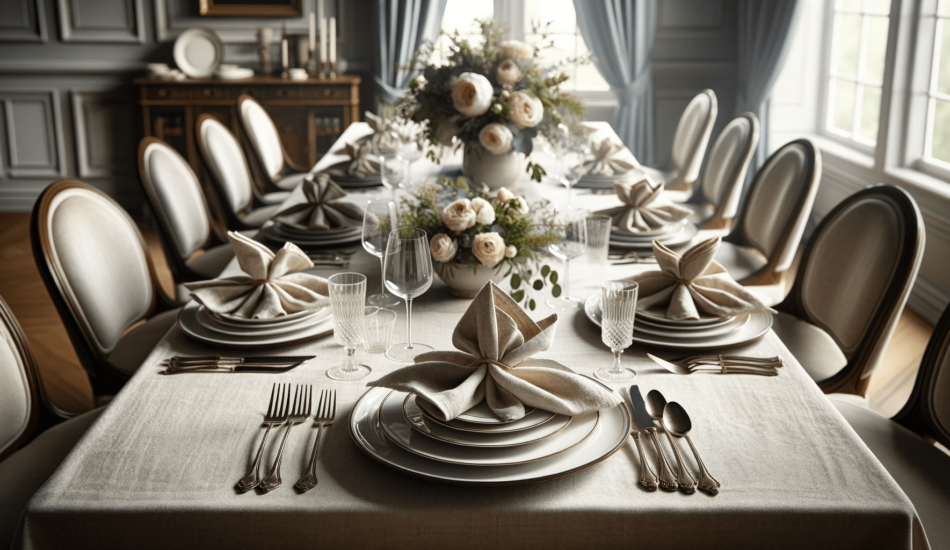 Jak kreatywnie składać serwetki? Pomysły na dekorację stołu