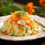 Surówka z kapusty kiszonej