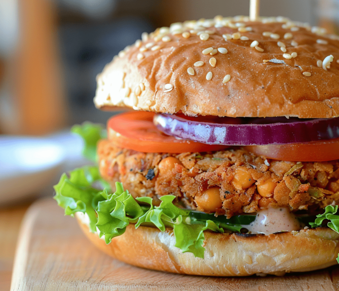 Wegeburgery z ciecierzycy