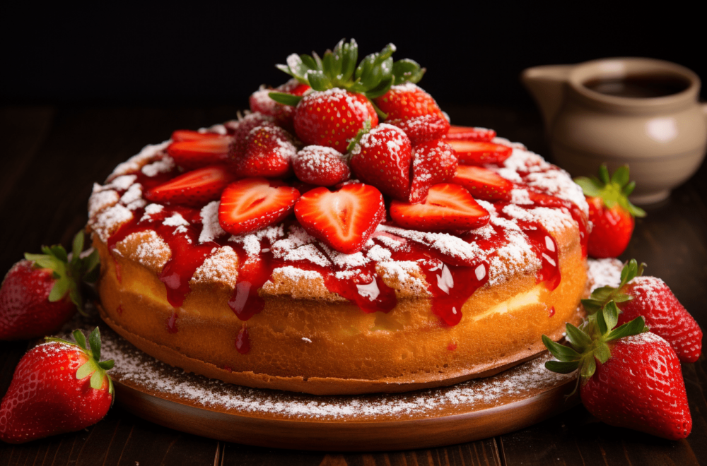 Ciasto z truskawkami