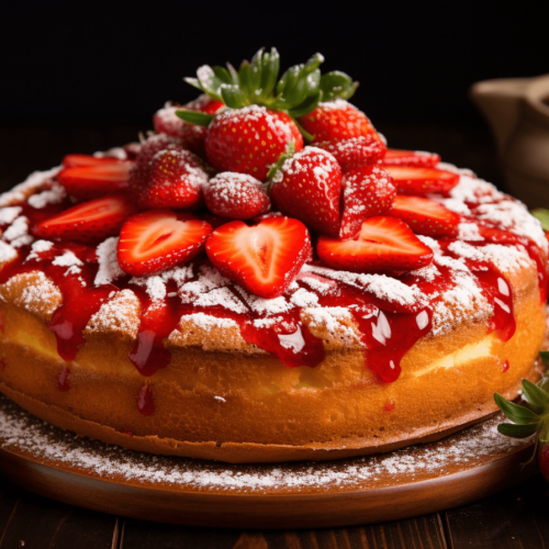 Ciasto z truskawkami