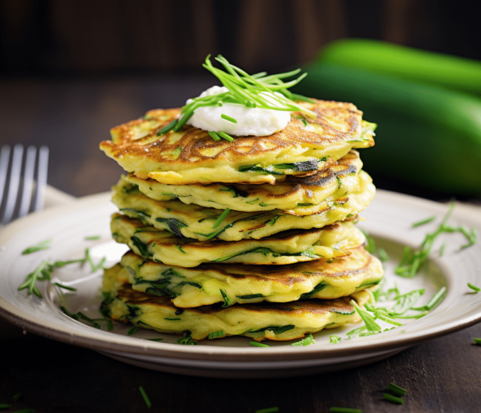 Placki z cukinii