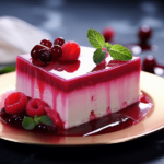 Sernik na zimno z galaretką