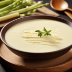 Zupa krem z białych szparagów