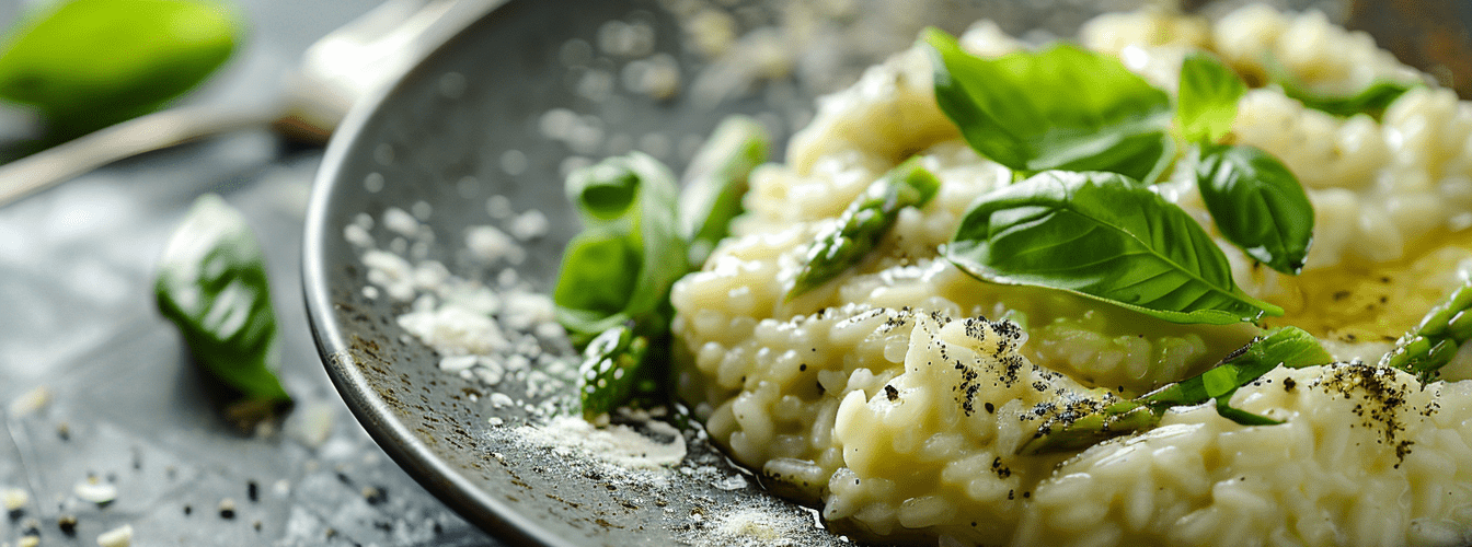 Risotto ze szparagami