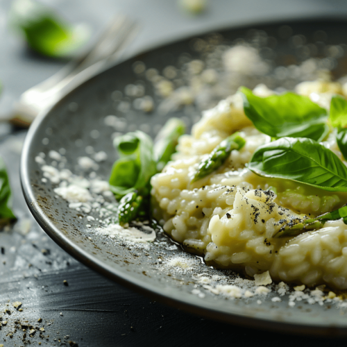 Risotto ze szparagami